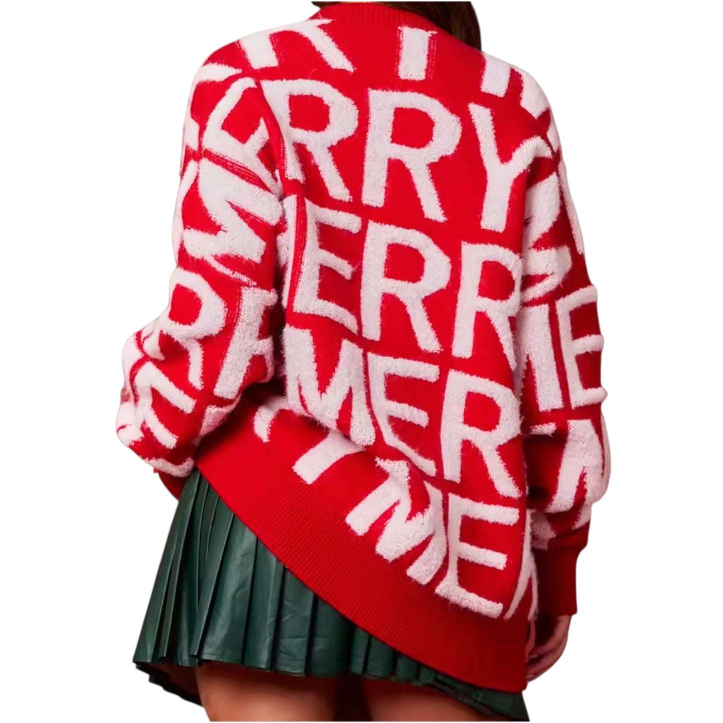 Oversized Merry Sweater