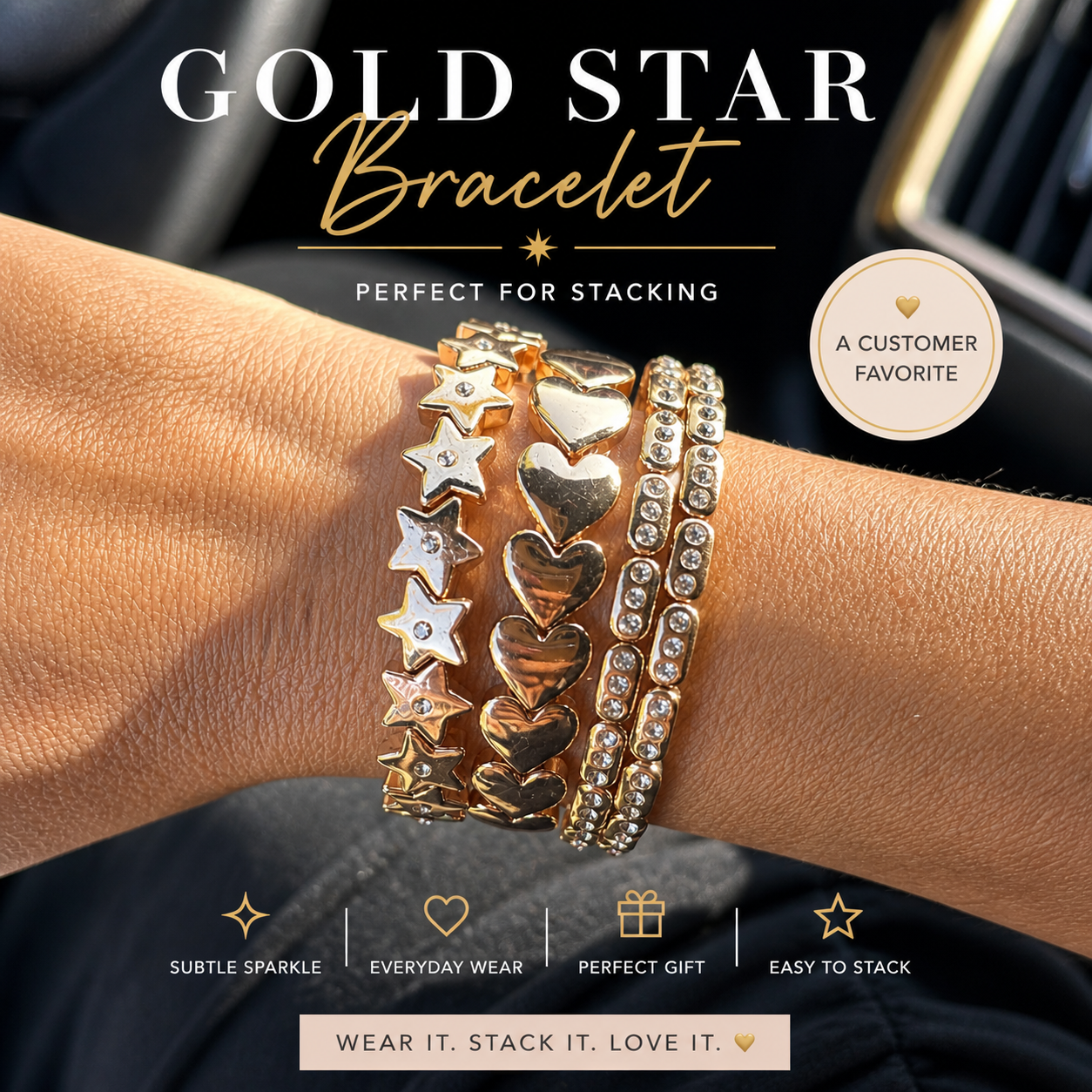 Star Stretch Bracelet