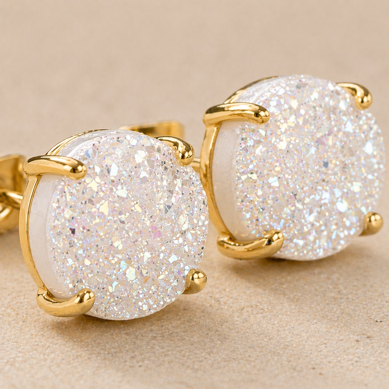 Crystal Stud Earrings