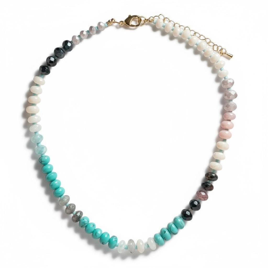 Sipping on Tequila Gemstone Necklace