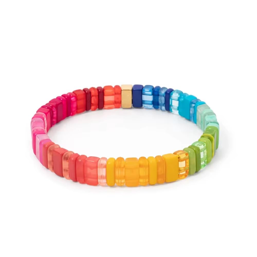 Natural stone stretch bracelets gift set