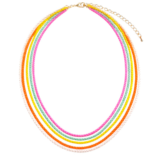 Layered Snake Chain Necklace