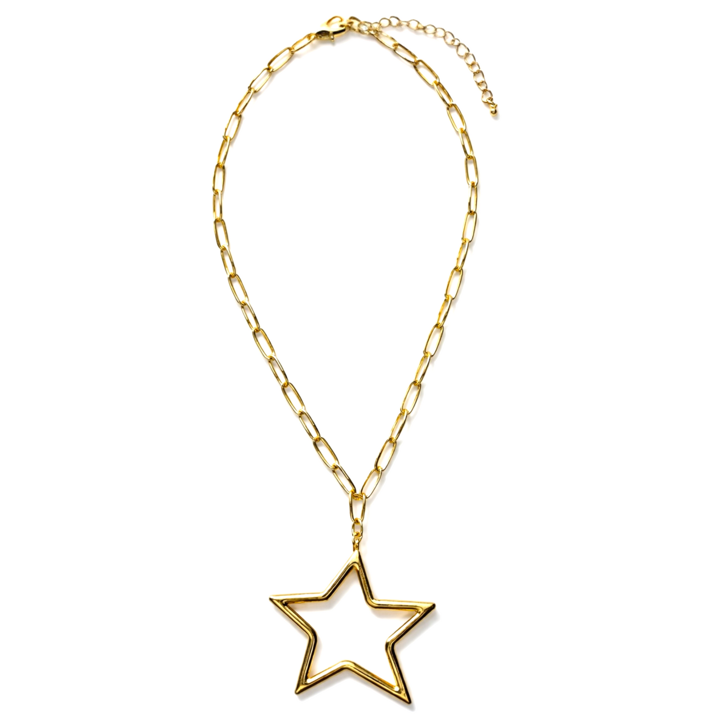 Open Star necklace