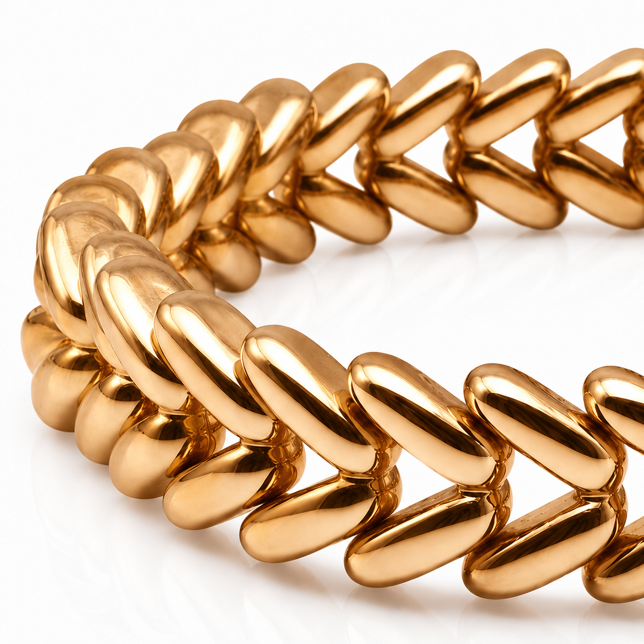 Wheat Wave Stretch Bracelet