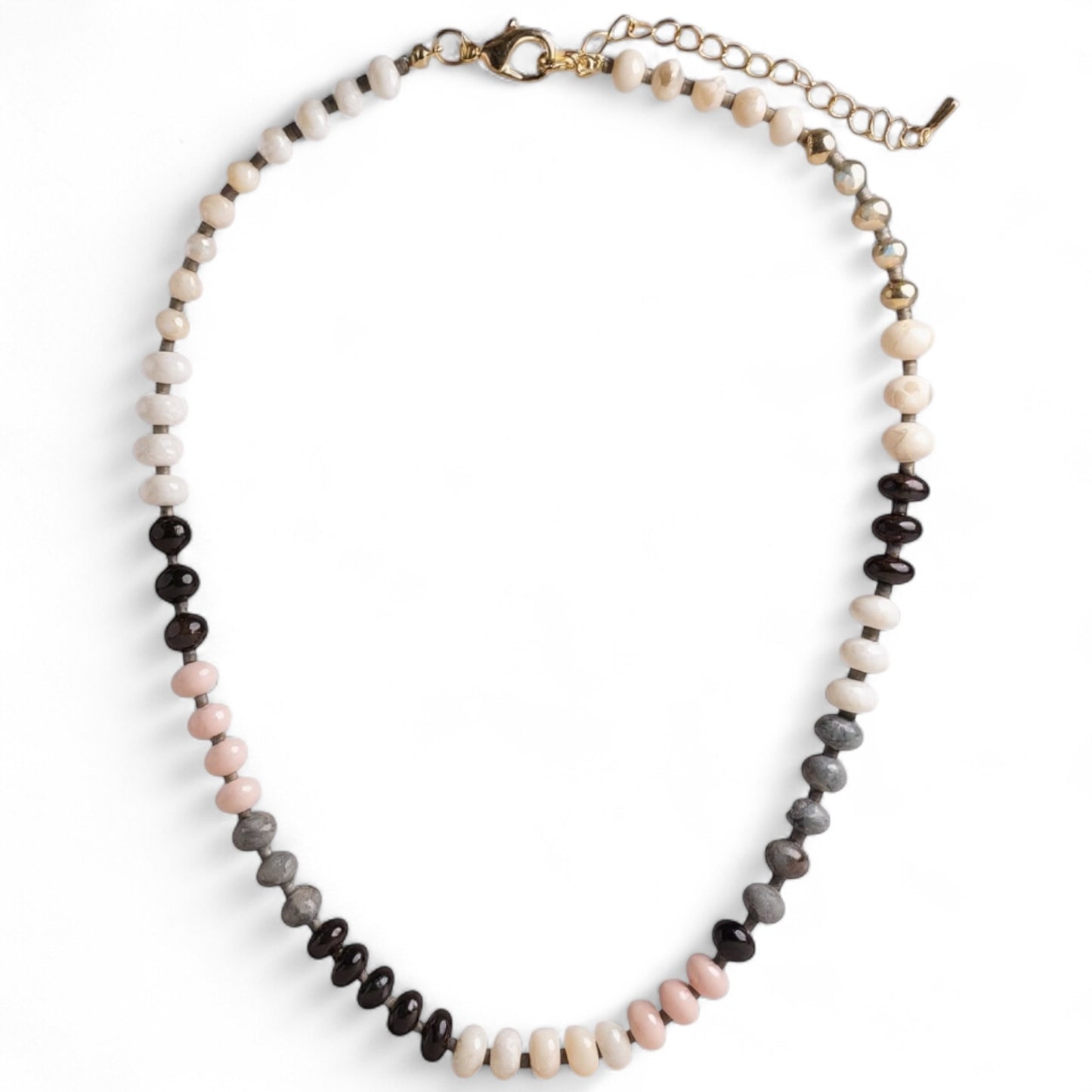 Sipping on Bubbles Gemstone Necklace
