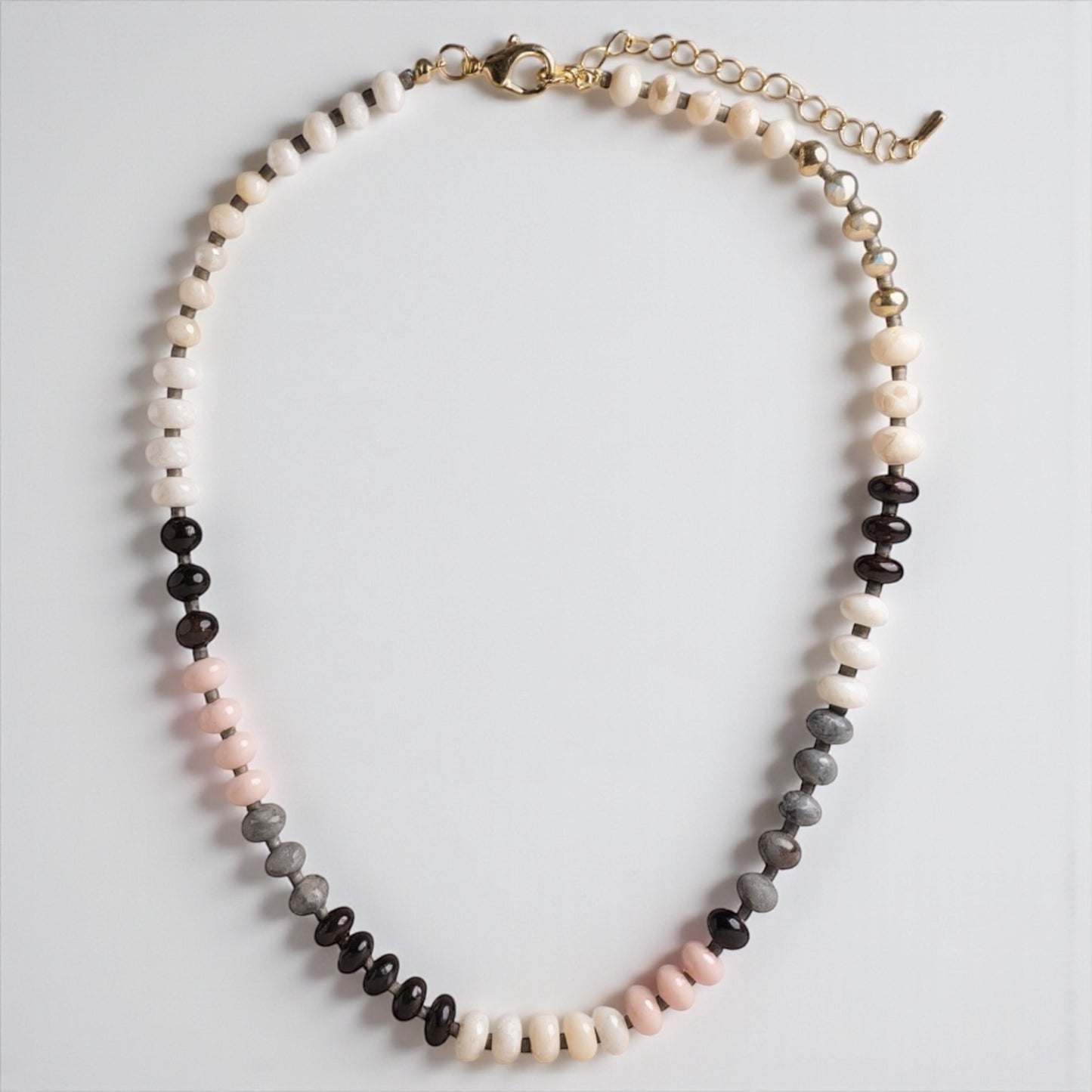 Sipping on Bubbles Gemstone Necklace