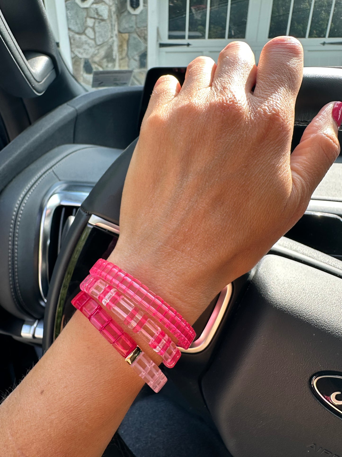 Pink Crush Bracelet Stack