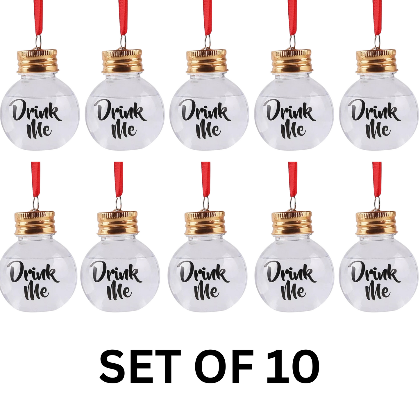 Boozeball Shot Ornaments