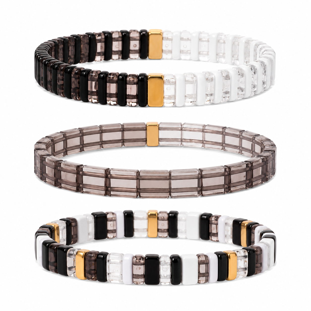 Midnight Crush Bracelet Stack
