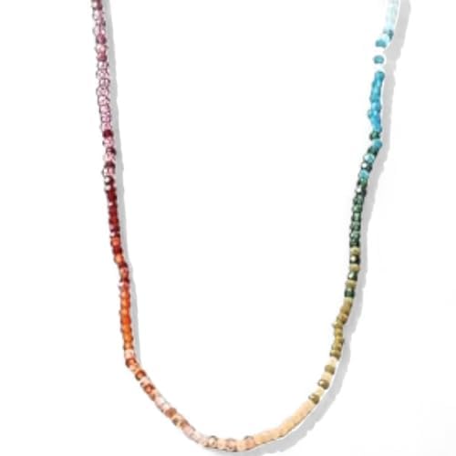 Sipping on Spritzers Beaded Necklace for Women - styled lifestyle shot