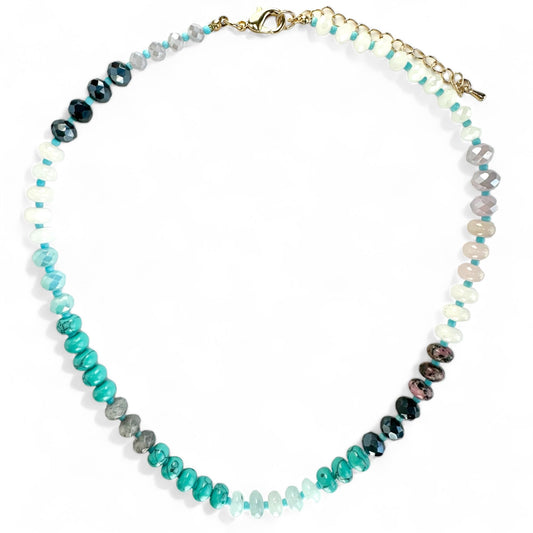 Sipping on Tequila Gemstone Necklace